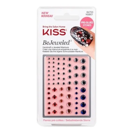 Películas Adesivos Jóias Para Unhas Kiss Craft Foto 1