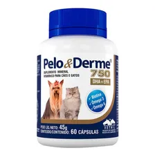 Pelo E Derme 750 60 Capsulas Vetnil Foto  mini 1