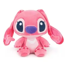 Pelúcia Angel Lilo E Stitch Disney 45cm Antialérgico Rosa Foto  mini 1