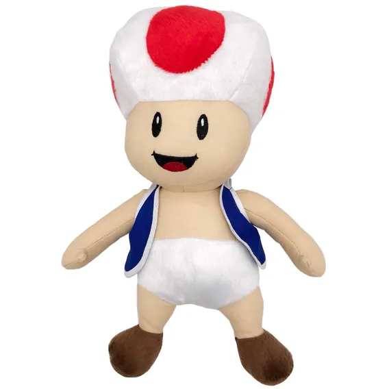 Pelúcia Cogumelo Toad Super Mario Bros Nintendo Foto 1