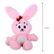 Pelúcia Dalila Turma Da Mônica Coelha Rosa 40cm - Novabrink Foto mini  3