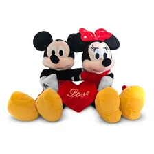Pelúcia Disney Mickey E Minnie Valentines - Br2429 Foto mini  2
