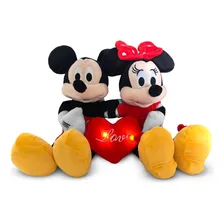 Pelúcia Disney Mickey E Minnie Valentines - Br2429 Foto mini  3
