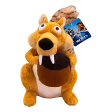 Pelucia Era Do Gelo Scrat Esquilo Boneco 20cm Foto  mini 1