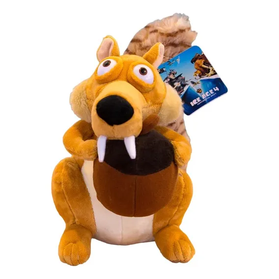 Pelucia Era Do Gelo Scrat Esquilo Boneco 20cm Foto 1