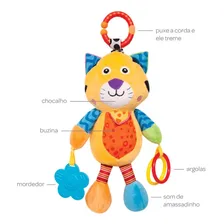 PelĂșcia Gatinho De Atividades Treme-Treme Multicor Buba Foto mini 3