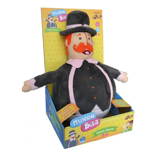 PelĂșcia Grande Mundo Bita Com Sons 50cm Fun Divirta-se 82627 Foto 1