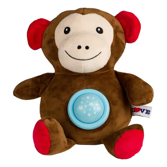 PelĂșcia Infantil Macaco Com Luzes E Sons 27cm Baby Foto 1