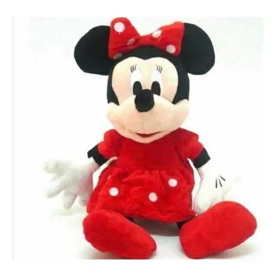 Pelúcia Minnie Vermelha Fofa Musical 25cm Foto 1