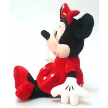 Pelúcia Minnie Vermelha Fofa Musical 25cm Foto mini  2