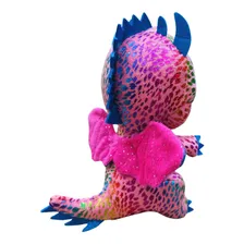 PelĂșcia PelĂșcia Ty Beanie Boos Flint Toyng rosa tamanho pequeno Foto mini 4