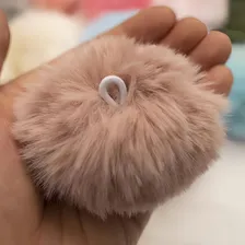 Pelúcia Pompom 8cm Lilás Em Poliéster Foto mini  2