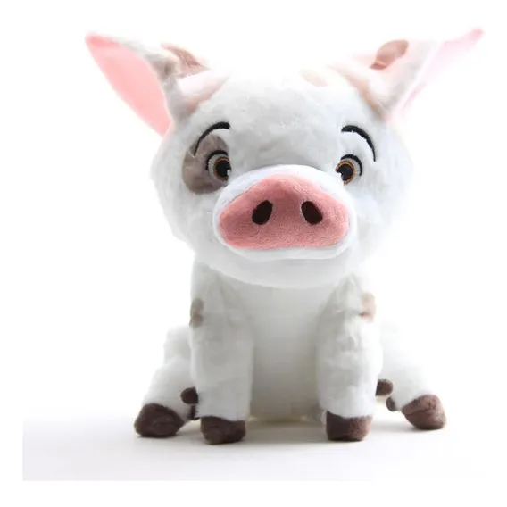 Pelucia Pua Porco Moana Disney Boneco 22cm Foto 1