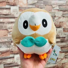 Pelúcia Rowlet Pelúcia Nintendo  Pokemon Tamanho Médio Foto mini  2