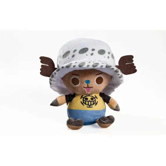 PelĂșcia Tony Chopper One Piece chapĂ©u branco tamanho mĂ©dio Foto 1