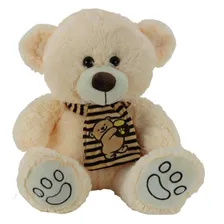 Pelucia Urso Com Cachecol 28 Cm Foto mini 3