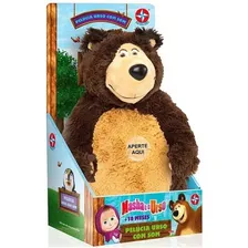 Pelúcia Urso Com Som Masha E O Urso - Estrela Foto mini  3