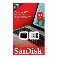 Pen Drive 128gb Sandisk Cruzer Fit Usb Device Original Foto mini  3