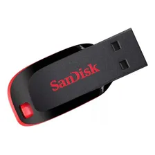 Pen Drive 16gb Sandisk Cruzer Blade Preto Foto mini 4