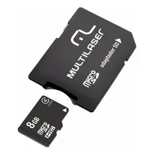 Pen Drive 3 Em 1 Usb Sd Card C/ Adap Sd 8gb Mc058 Multilaser Foto mini 3
