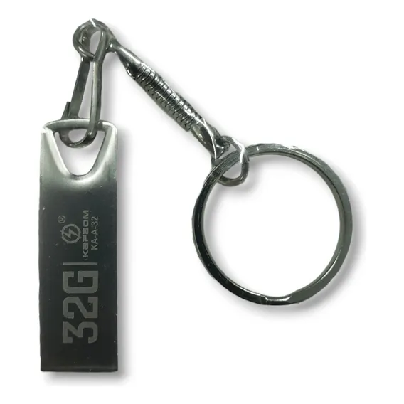 Pen Drive 32gb Alta Velocidade USB Metal Chaveiro Foto 1