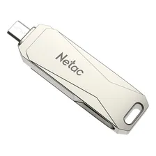 Pen Drive 32gb Dual Drive Microusb U381 Netac Foto  mini 1