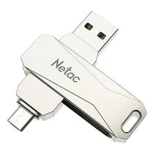 Pen Drive 32gb Dual Drive Microusb U381 Netac Foto mini  2
