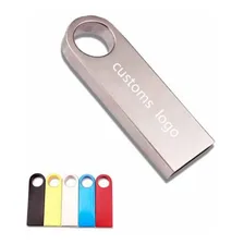 Pen Drive 64gb Metal Dourado C/ Adaptador Usb pendrive Foto  mini 1