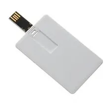 Pen Drive Cartão 16gb Para Personalizar (pen Card) Cor Branco Foto mini 1