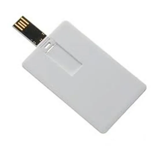 Pen Drive Cartão 16gb Para Personalizar (pen Card) Cor Branco Foto 1