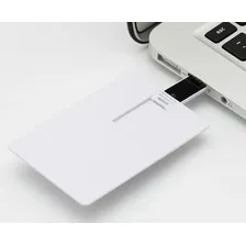 Pen Drive Cartão 16gb Para Personalizar (pen Card) Cor Branco Foto mini 3