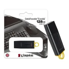 Pen Drive Datatraveler Exodia USB 3.2 DTX/128GB Kingston Foto mini  3