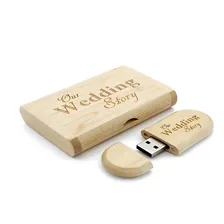 Pen Drive De Madeira Personalizado 16 Gb Gravamos Logo/nome Cor CARBONIZED Pendrive 16 Gb Foto mini 3