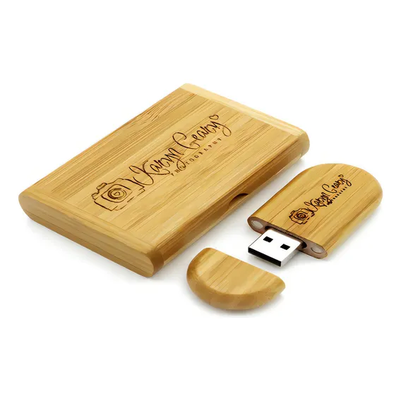 Pen Drive De Madeira Personalizado 16 Gb Gravamos Logo/nome Cor CARBONIZED Pendrive 16 Gb Foto 1