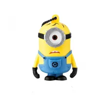 Pen Drive Minions Carl Multilaser Pd094 Usb 2.0 8gb Cor Amarelo Foto mini 1