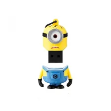 Pen Drive Minions Carl Multilaser Pd094 Usb 2.0 8gb Cor Amarelo Foto mini 2