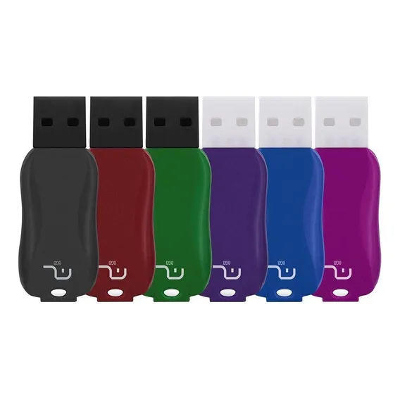 Pen Drive Multilaser Pd720 Titan Colors 8gb - Embalagem Com Foto 1
