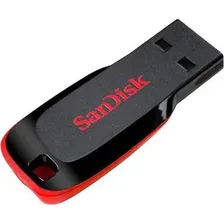 Pen Drive Sandisk Cruzer Blade Usb 2.0 128gb Sdcz50 128g B35 Foto mini 1