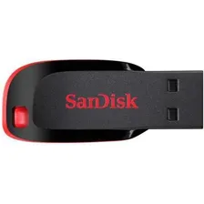 Pen Drive Sandisk Cruzer Blade Usb 2.0 128gb Sdcz50 128g B35 Foto mini 2