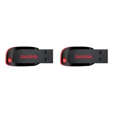 Pen Drive Sandisk Cruzer Blade Usb Flash Drive 64gb 2 Un Foto  mini 1