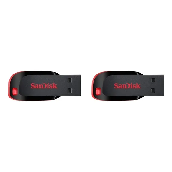 Pen Drive Sandisk Cruzer Blade Usb Flash Drive 64gb 2 Un Foto 1
