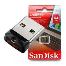 Pen Drive Sandisk Cruzer Fit 64gb Usb Mini Flash Drive Foto mini 2