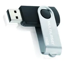 Pen Drive Twist 16gb Preto Multilaser - Pd588 Foto  mini 1
