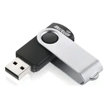 Pen drive twist Multilaser 4gb Usb preto Pd586 leitura 10mbs Foto mini 2