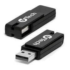 Pen Drive Utech 4gb Cor Preto Foto  mini 1