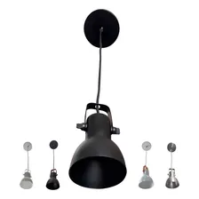 Pendente Area Gourmet Churrasqueira - Bocão Cor Preto 110v/220v Foto mini 1