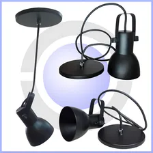 Pendente Area Gourmet Churrasqueira - Bocão Cor Preto 110v/220v Foto mini 2