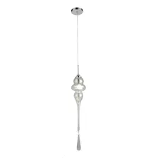 Pendente Bella Organika Ø13,5x50cm E27 Cromado Kb001c Foto mini 1