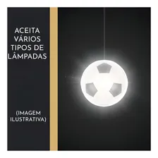 Pendente Bola De Futebol - Usare Foto mini 3
