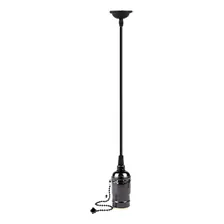 Pendente Com Interruptor Acoplado Retr么 Industrial Cor Chumbo 110v/220v Foto mini 1